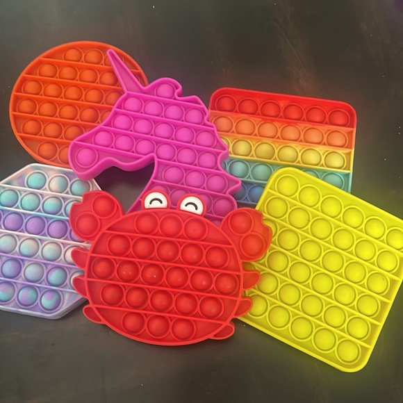 Pop-it small lot of 6 toys - Picture 5 of 5